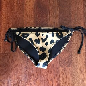 Leopard Print Bikini Bottoms